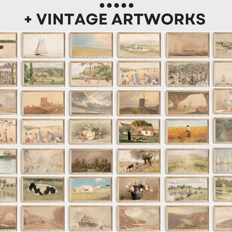 Frame TV Art Set of +4000 | Complete Store Collection | Vintage Art | Famous Art | Frame Tv Art | DIGITAL DOWNLOAD