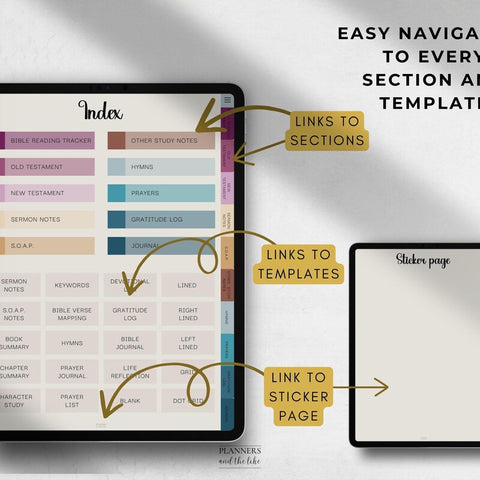 ASV Digital Bible for Goodnotes etc with study templates, Digital Journaling Bible for Samsung notes etc