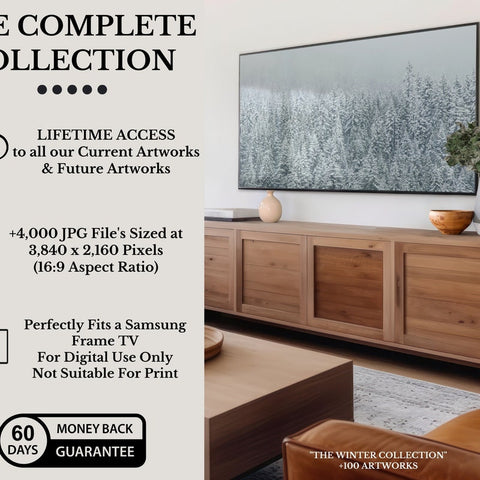 Frame TV Art Set of +4000 | Complete Store Collection | Vintage Art | Famous Art | Frame Tv Art | DIGITAL DOWNLOAD