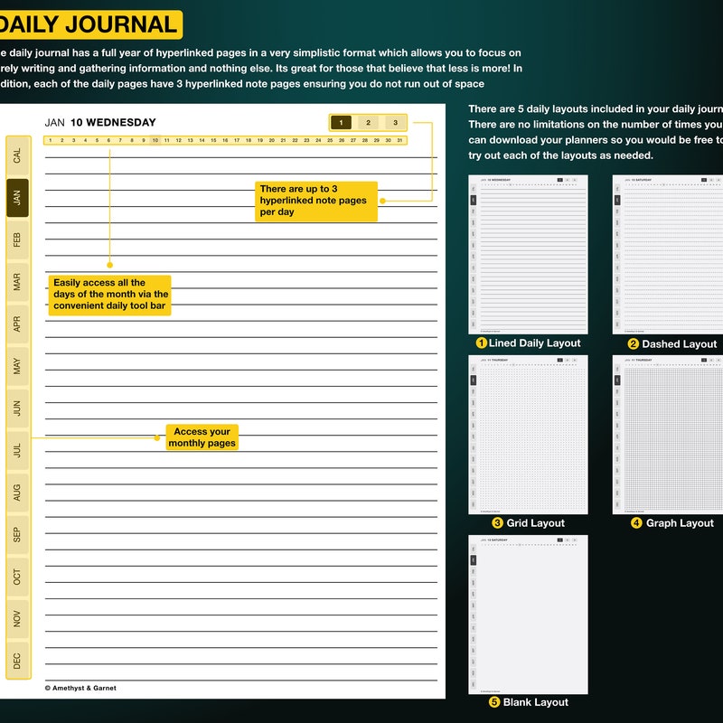 Ultimate reMarkable 2 planner Productivity Bundle, 2024 2025, reMarkable 2 Templates, remarkable templates, remarkable tablet