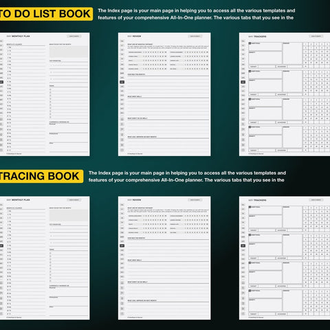 Ultimate reMarkable 2 planner Productivity Bundle, 2024 2025, reMarkable 2 Templates, remarkable templates, remarkable tablet