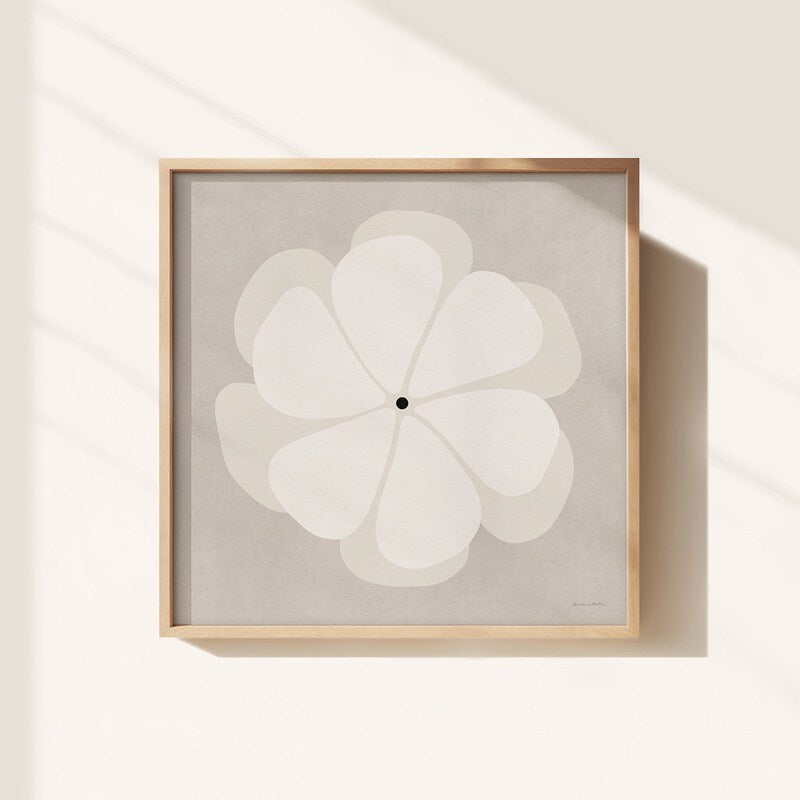 Fleur Pure No 05 · 60 x 60 cm · Digital Download · Minimalist Art · Botany · Flower Print · also very beautiful as a series of 2, 3 or 4